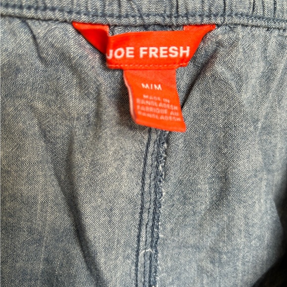 Joe, fresh, cotton, denim, look, casual, short with bow, size medium. - Picture 4 of 8